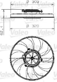 Вентилятор (VALEO: 696003)