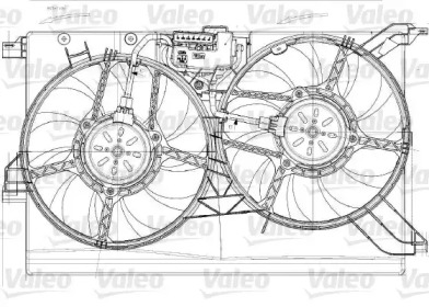 Вентилятор (VALEO: 696023)