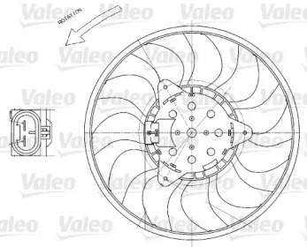 Вентилятор (VALEO: 696029)