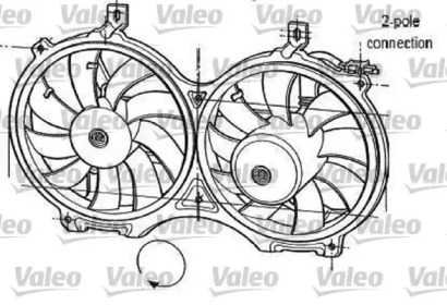 Вентилятор (VALEO: 696051)