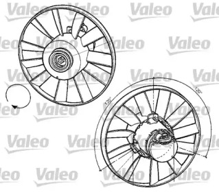 Вентилятор (VALEO: 696059)