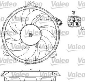 Вентилятор (VALEO: 696069)