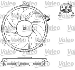 Вентилятор (VALEO: 696073)