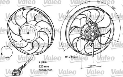 Вентилятор (VALEO: 696078)