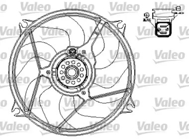 Вентилятор (VALEO: 696136)