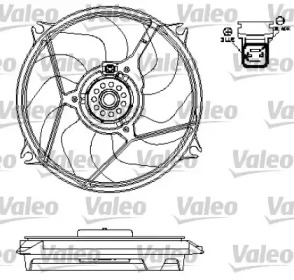 Вентилятор (VALEO: 696137)