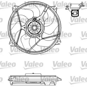 Вентилятор (VALEO: 696138)