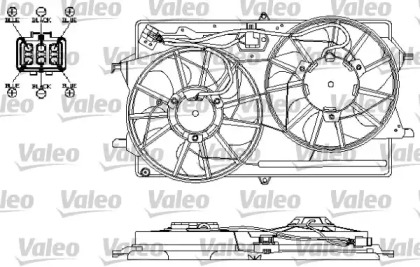 Вентилятор (VALEO: 696150)