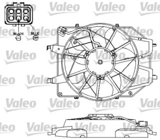 Вентилятор (VALEO: 696152)