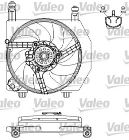 Вентилятор (VALEO: 696160)