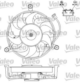 Вентилятор (VALEO: 696179)