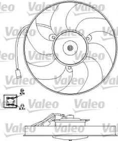 Вентилятор (VALEO: 696191)