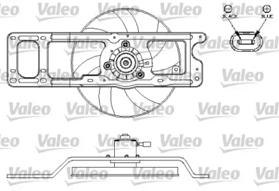 Вентилятор (VALEO: 696216)