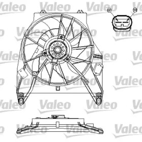 Вентилятор (VALEO: 696217)