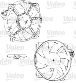 Вентилятор (VALEO: 696229)