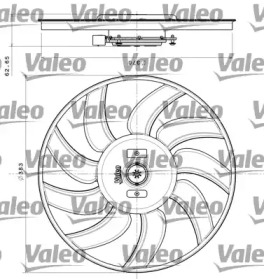 Вентилятор (VALEO: 696350)