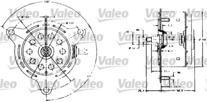 Электродвигатель (VALEO: 698007)