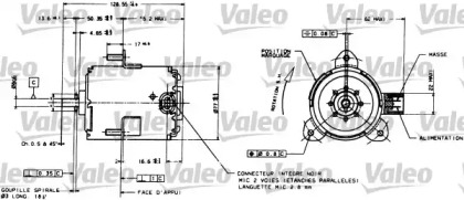 Электродвигатель (VALEO: 698085)