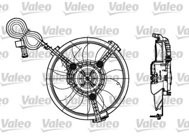 Вентилятор (VALEO: 698182)