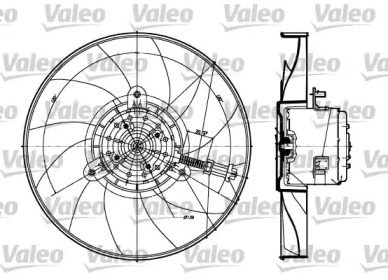 Вентилятор (VALEO: 698360)