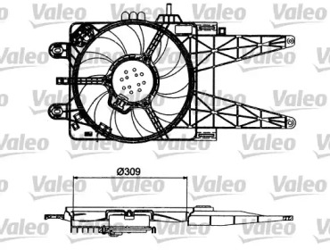 Вентилятор (VALEO: 698484)