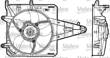 Вентилятор (VALEO: 698519)