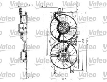 Вентилятор (VALEO: 698527)