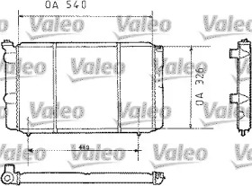 Теплообменник (VALEO: 730002)