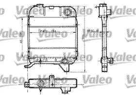 Теплообменник (VALEO: 730008)