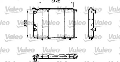 Теплообменник (VALEO: 730011)