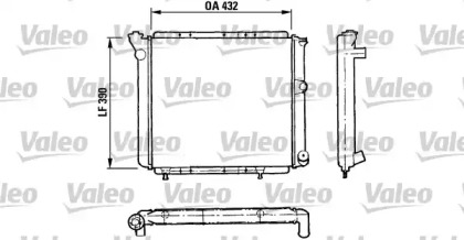 Теплообменник (VALEO: 730013)