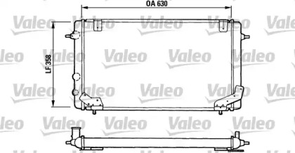 Теплообменник (VALEO: 730046)