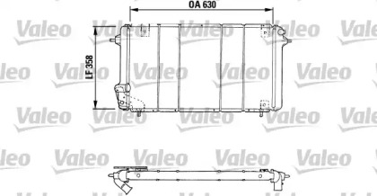 Теплообменник (VALEO: 730047)