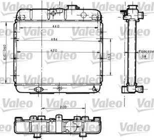 Теплообменник (VALEO: 730061)