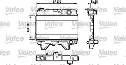 Теплообменник (VALEO: 730063)