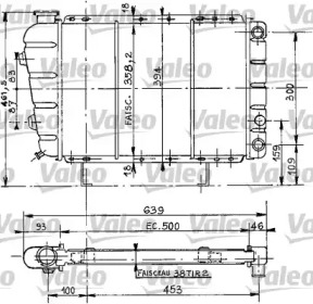 Теплообменник (VALEO: 730067)