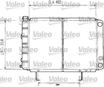 Теплообменник (VALEO: 730071)