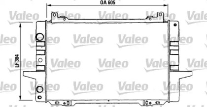 Теплообменник (VALEO: 730114)