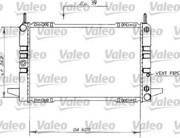 Теплообменник (VALEO: 730144)