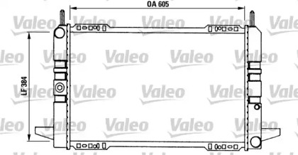 Теплообменник (VALEO: 730145)