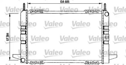 Теплообменник (VALEO: 730146)