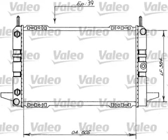 Теплообменник (VALEO: 730147)