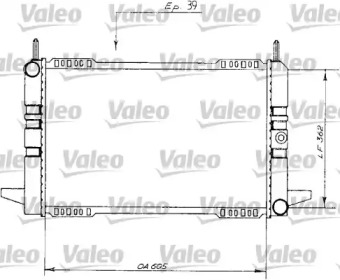 Теплообменник (VALEO: 730148)