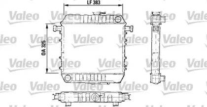 Теплообменник (VALEO: 730150)