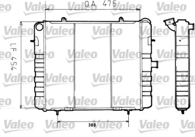 Теплообменник (VALEO: 730158)