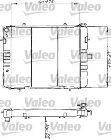 Теплообменник (VALEO: 730159)