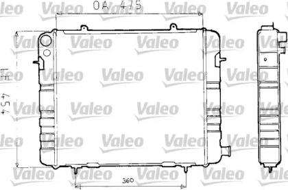 Теплообменник (VALEO: 730163)