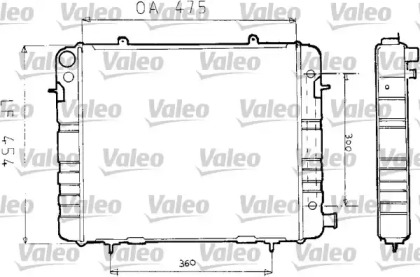 Теплообменник (VALEO: 730164)