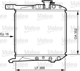 Теплообменник (VALEO: 730168)