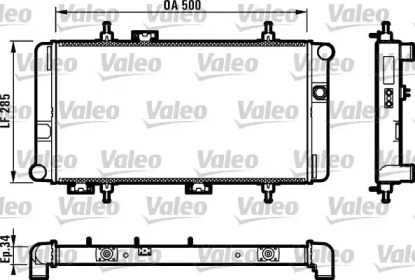 Теплообменник (VALEO: 730175)